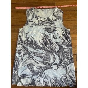 Athleta Zephyr Refined Tank in Sumi Marble XXS